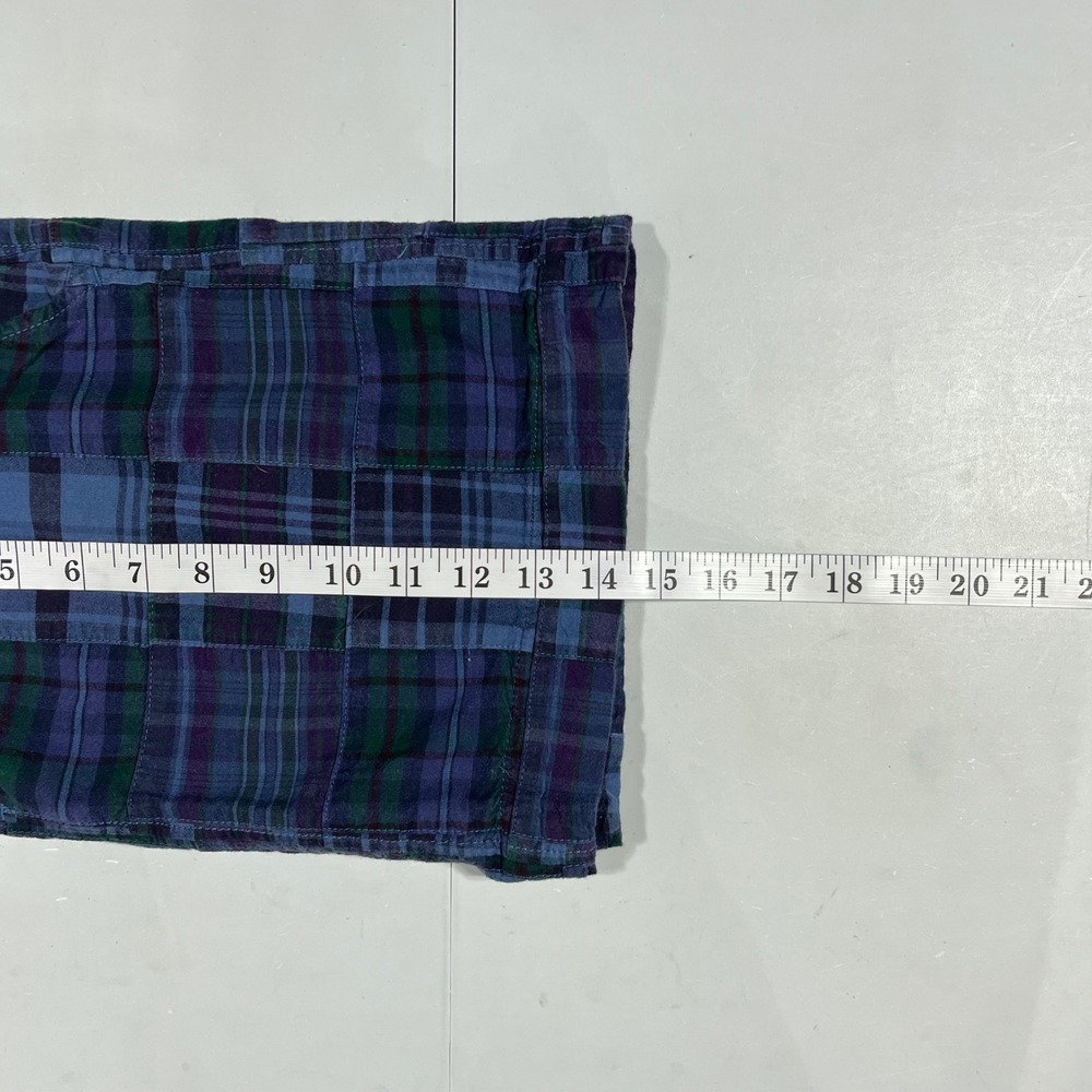Old Navy Madras Patchwork Plaid Preppy Mini Skirt Womens Size 4 Cotton VTG 90s - Picture 7 of 9